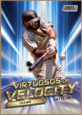 2023 Stadium Club Virtuosos of Velocity #VV5 Fernando Tatis Jr.