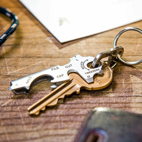 TRUE UTILITY Mini Schlüssel Multitool - Schlüsselanhänger -Schlüsselwerkzeug TOP - Bild 7 von 9