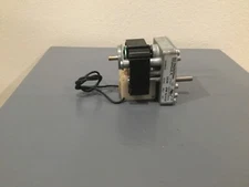 Rex Engineering gear motor 10 Rpm, 50 inch lbs, 115 VAC, 5/16” shaft w/ fan.