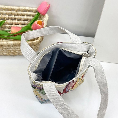 Tragetaschen wiederverwendbar Damen Einkaufstasche schlicht Achsel Handtasche Mode - Bild 11 von 29