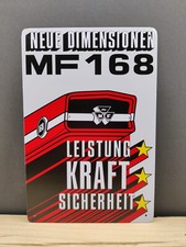 Massey Ferguson MF 168 NEU Blechschild Traktor Oldtimer Trecker Schlepper