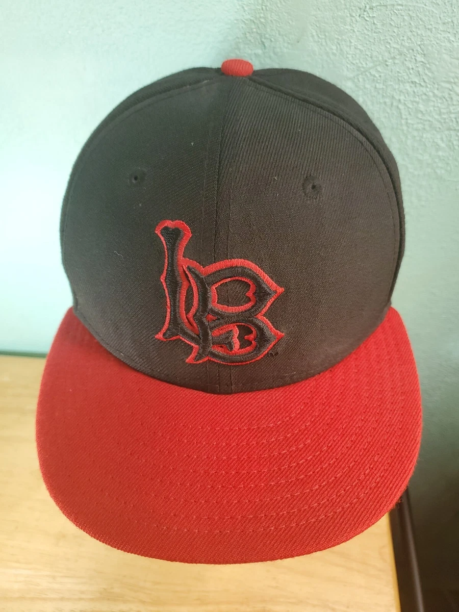 Long Beach State New Era HAT 59Fifty Black & Red | eBay