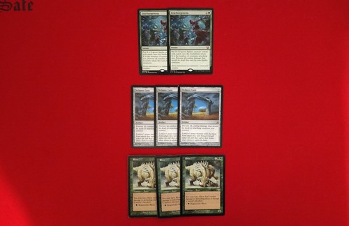 MTG Casual Green Rhox Elemental Stompy Gate Deck w/Deck Box & Sleeves Magic - Picture 2 of 8