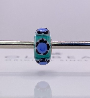 Trollbeads Turtle Bead New, Retired Glass Bead Universal Unique