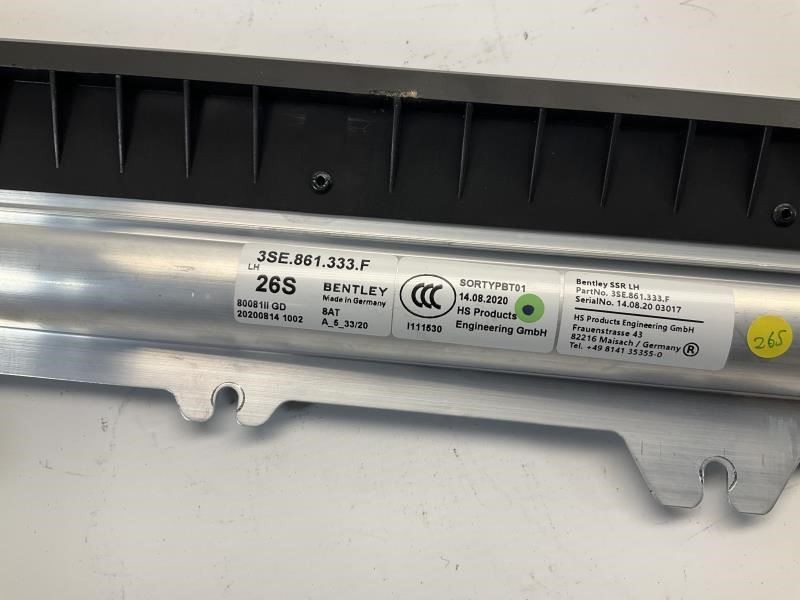 21-24 Bentley Flying Spur Front Left Door Window Roller Blind P