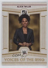 2023 Panini Chronicles WWE Voices of the Ring Red /199 Alicia Taylor #195 09qq