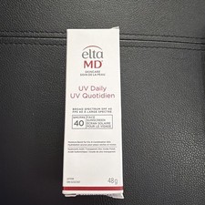 Elta MD UV Daily Broad Spectrum SPF 40 Face Suncreen 0.5 oz Exp: 11/26
