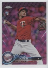 2018 Topps Chrome Pink Refractor Felix Jorge #127 j1d