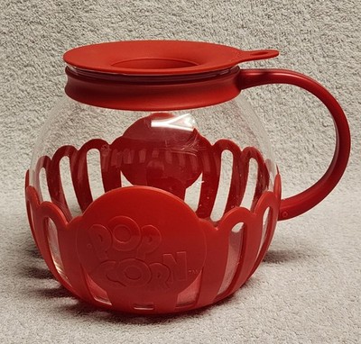 Ecolution Original Microwave Micro-Pop Popcorn Popper Borosilicate Glass 3 qt