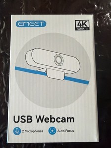 EMEET SmartCam Nova 4K Webcam pour PC Ordinateur portable USB Plug & Play