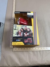Vivitar DVR 503 Digital Camcorder Red 4x Zoom 1.5in LCD New Box SD Software