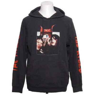 As Colour, Kapuzenpullover, Größe: M, Grau/Rot, Baumwolle/Polyester, Print #cHG