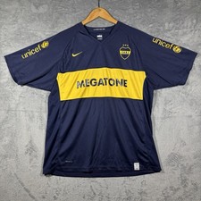 Vtg Nike Boca Juniors 2007 2008 Home Argentina Football Soccer Jersey Men XL