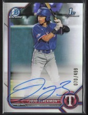 2022 Bowman Chrome #CPA-JBN JoJo Blackmon Prospect Auto Refractor #/499
