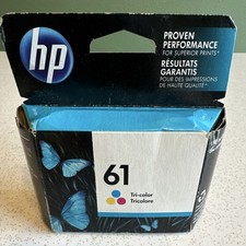 Original HP 61 Tri-Color Ink Cartridge CH562WN Genuine Factory Sealed New