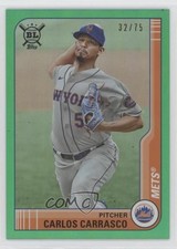 2021 Topps Big League Veterans & Rookies Green Foil /75 Carlos Carrasco 0ne7