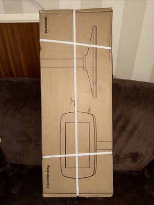 Weißes Bouncepad Standgerät mit USB-Anschluss weiß
