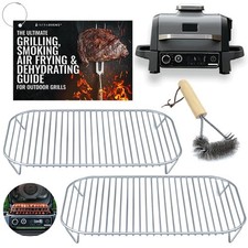 Stainless Steel Rack Set for Ninja Woodfire Outdoor Grill Pro XL, Pro Connect...