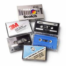 Vintage Blank Audio Cassette Tapes Mixed Brands Lot of 5 Recording Media