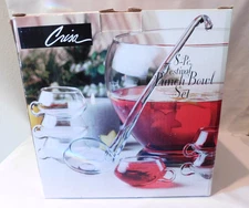 Riekes Crisa Punch bowl set New in box FESTIVAL Blown Crystal