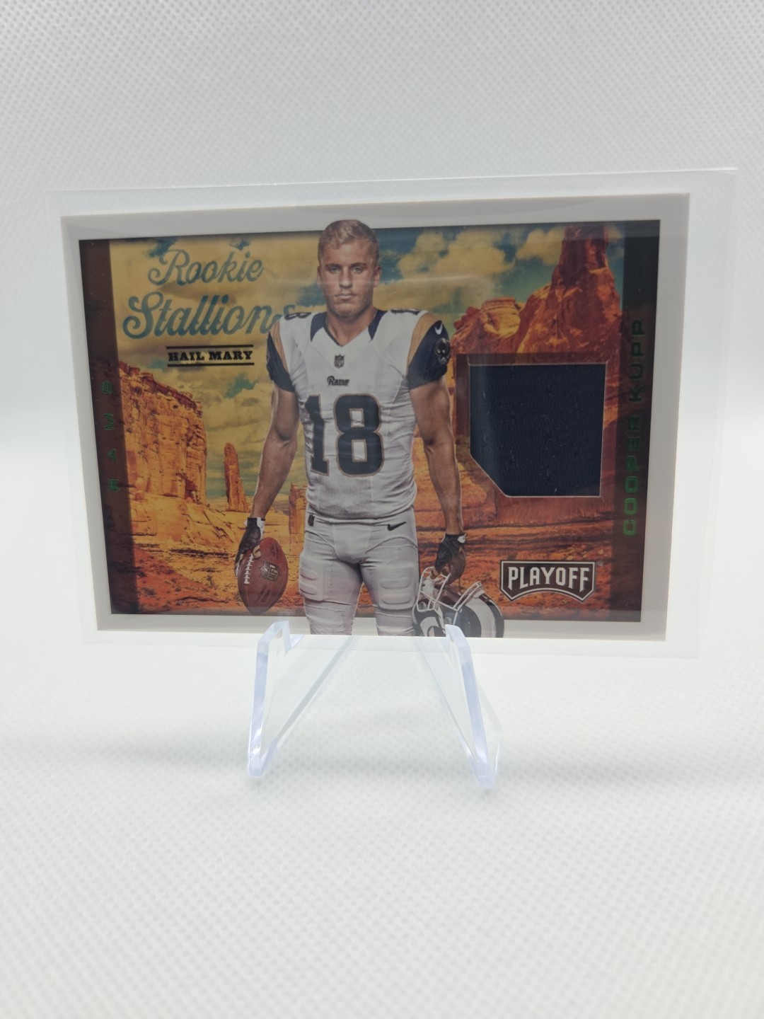 Cooper Kupp Panini Unparalleled Rookie Stitches #RSCK Patch