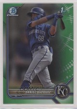 2022 Bowman Chrome Prospects Green Refractor 38/99 Daniel Vazquez #BCP-199 02zw