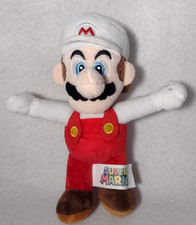 Super Mario Plush 8" Soft Stuffed Toy Doll Nintendo Good Stuff White Hat 0