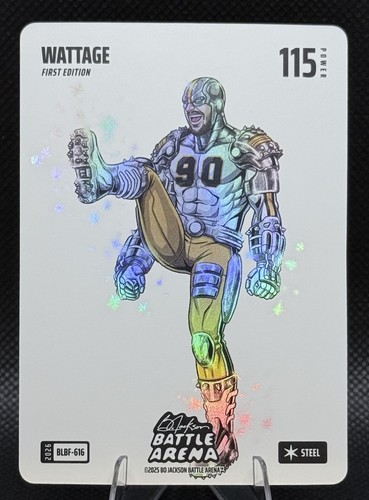 2026 Bo Jackson Battle Arena Wattage T.J. Watt Blizzard Steel #BLBF-616