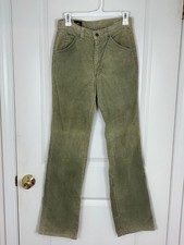 Vintage 80s Lee Riders Corduroy Pants W29                                    