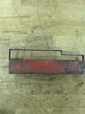 Vintage Snap-on Red Metal Socket Tray Rack For 38 Dr. Deep Sockets Usa