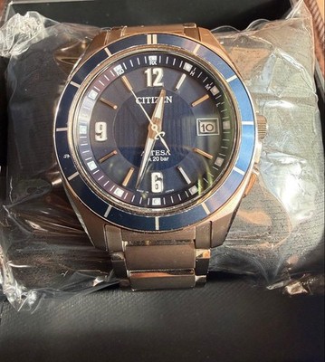 Citizen ATTESA Eco-Drive Quarzuhr 20BAR Water Resistant 42mm Herren