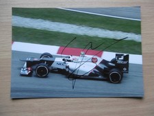 Sergio Perez "clean racing" autograph signed 20x30 cm picture