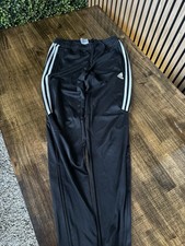 Women  s Adidas Climacool Black And White Athletic Workout Track Pants SZ Small