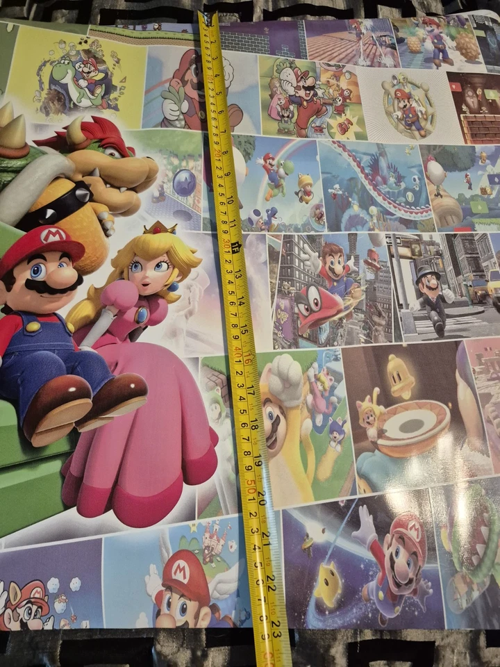 Super Mario 35 Aniversario Display Nintendo Promo Store Foto 4 de 4