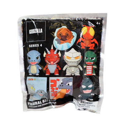Godzilla Character Series 4 Monogram Figural Bag Clips Blind Bag Random Figure