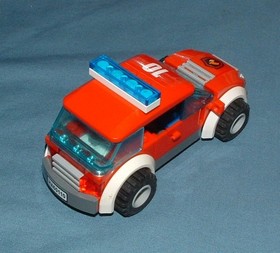 CITY, FIRE STATION SET NO. 60110 - LEGO - 2016 - USED CONDITION