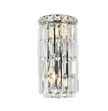 Crystal and Chrome Bathroom Bedroom or Dining...