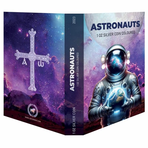 Silbermünze Kanada Ahorn Astronauten 2023 1oz geadelt - Bild 3 von 4