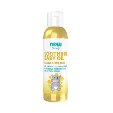 Baby, Soothing Baby Oil, Fragrance Free, No Artificial Fragrance, Parabens, Phth