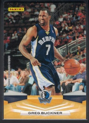 2009-10 Panini - Greg Buckner #160 Dallas Mavericks