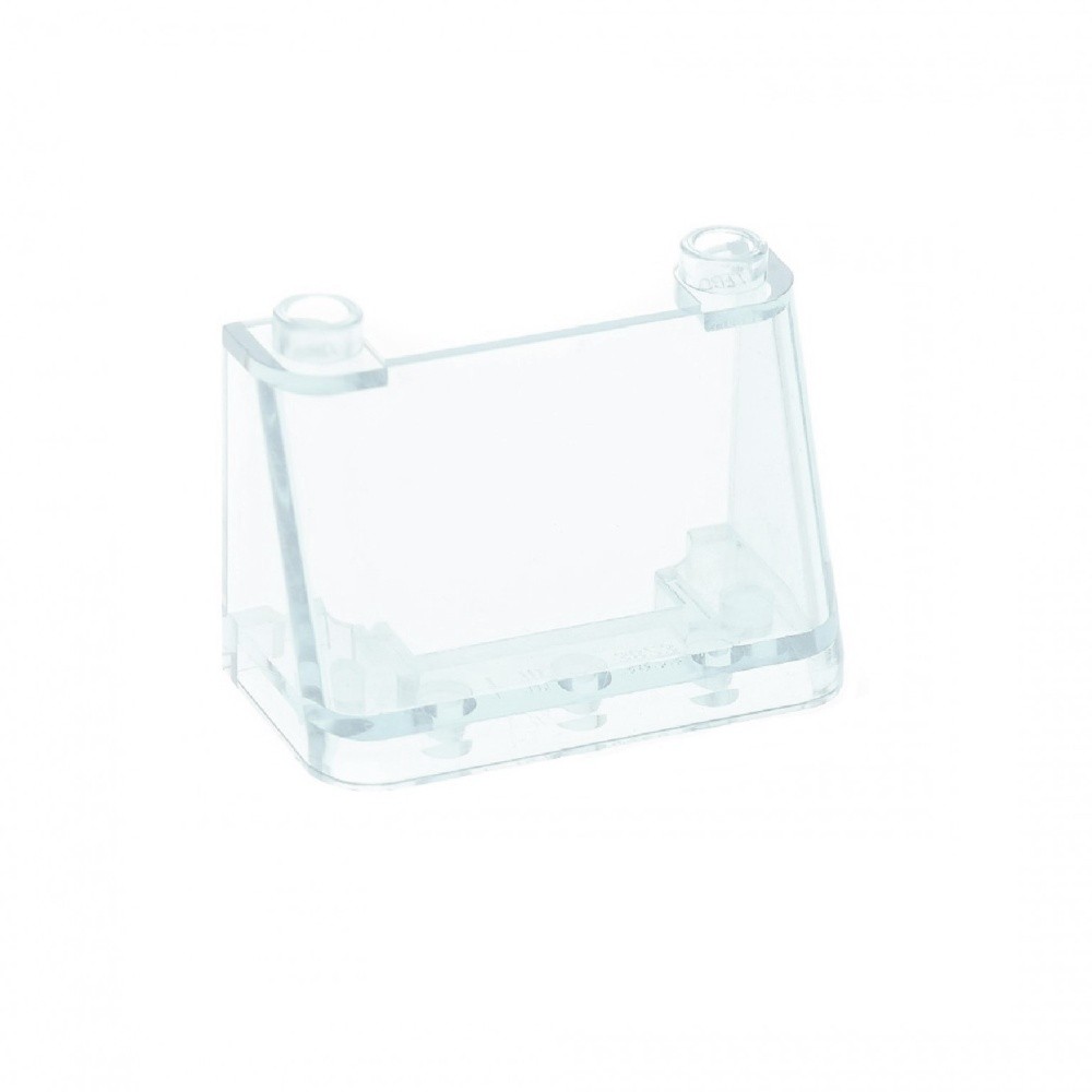 1x Lego Windshield 2x4x2 Transparent White Pane Window 35260 3823