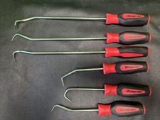 Snap-On tools Radiator Hose Pick Removal Tool Set RED Soft Grip 6pc SGRHT6B