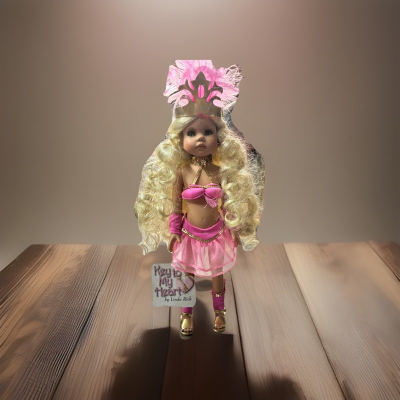 Key To My Heart Doll By Linda Rick #15014 Viva Los Vegas  092/200