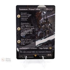 Summon: Primal Odin [Borderless] #365 Prices | Magic Final Fantasy | Magic  Cards