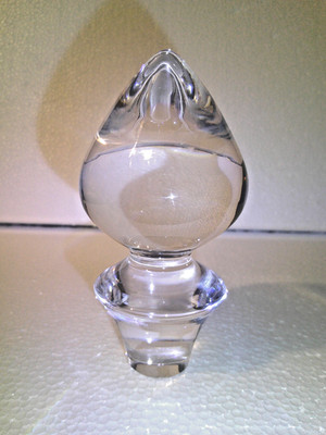 LARGE / HEAVY TEAR DROP / RAIN DROP DECANTER STOPPER