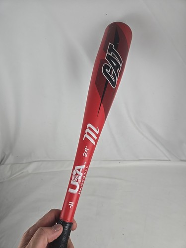 Marucci CAT USA Youth Tee Ball Bat 2 5/8" 24/13 (-11) Big Barrel MTBC8USAY AZ105 - Picture 12 of 18