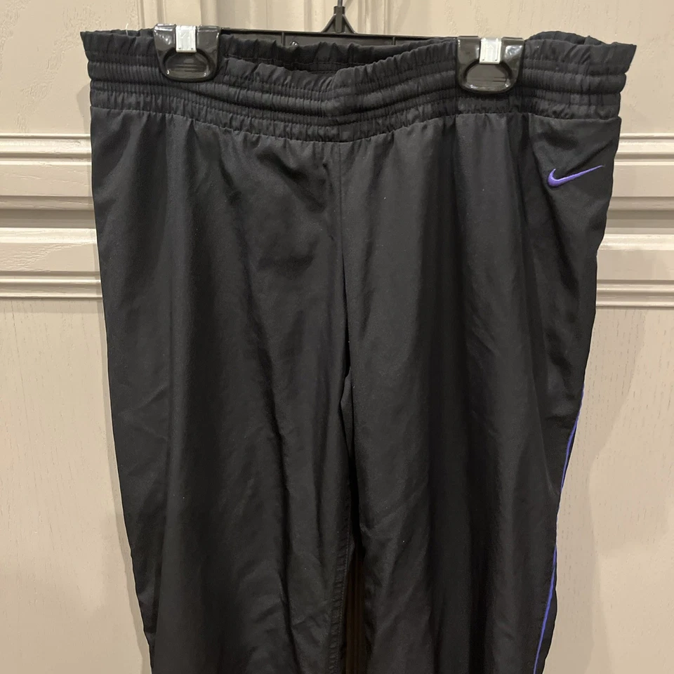 VTG Nike The Athletic Dept. Black Track Pants XS Retro Y2K - Image 2 of 4