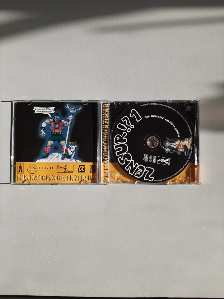 CD V.A. "Zensur?!" • Indie/Punk/HipHop Sampler • Sehr guter Zustand! - Bild 3 von 3