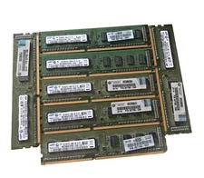 Samsung 7GB (7X1GB) PC3-10600U M378B2873FH0-CH9 Ram Memory