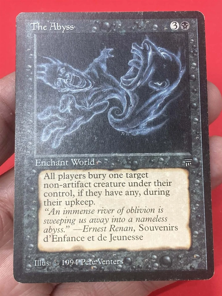 ***English The Abyss (Light Indents)*** MTG Legends Magic Kid Icarus - Image 3 of 4